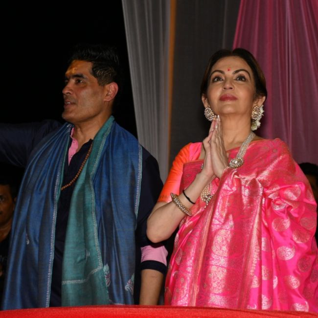 Nita Ambani in Varanasi